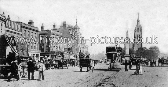 The Broadway, Stratford, London. c.1904
